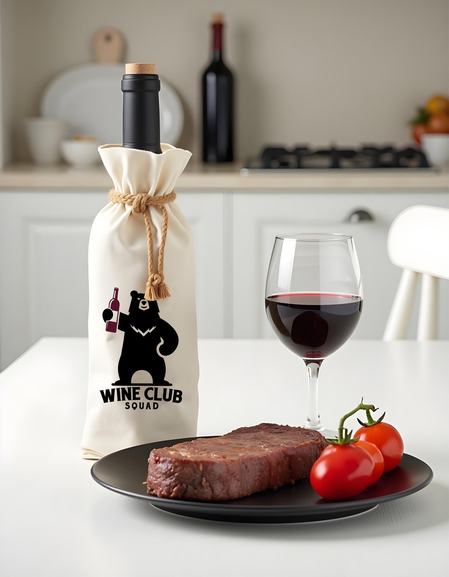 Bottle Bags - Bear Wine