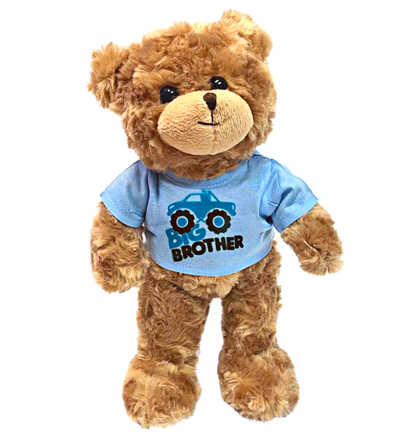 Big Brother Teddy Bear Stuffed Animal, Big Brother Gifts for Toddler Boy Plush Toys, 10 Inches