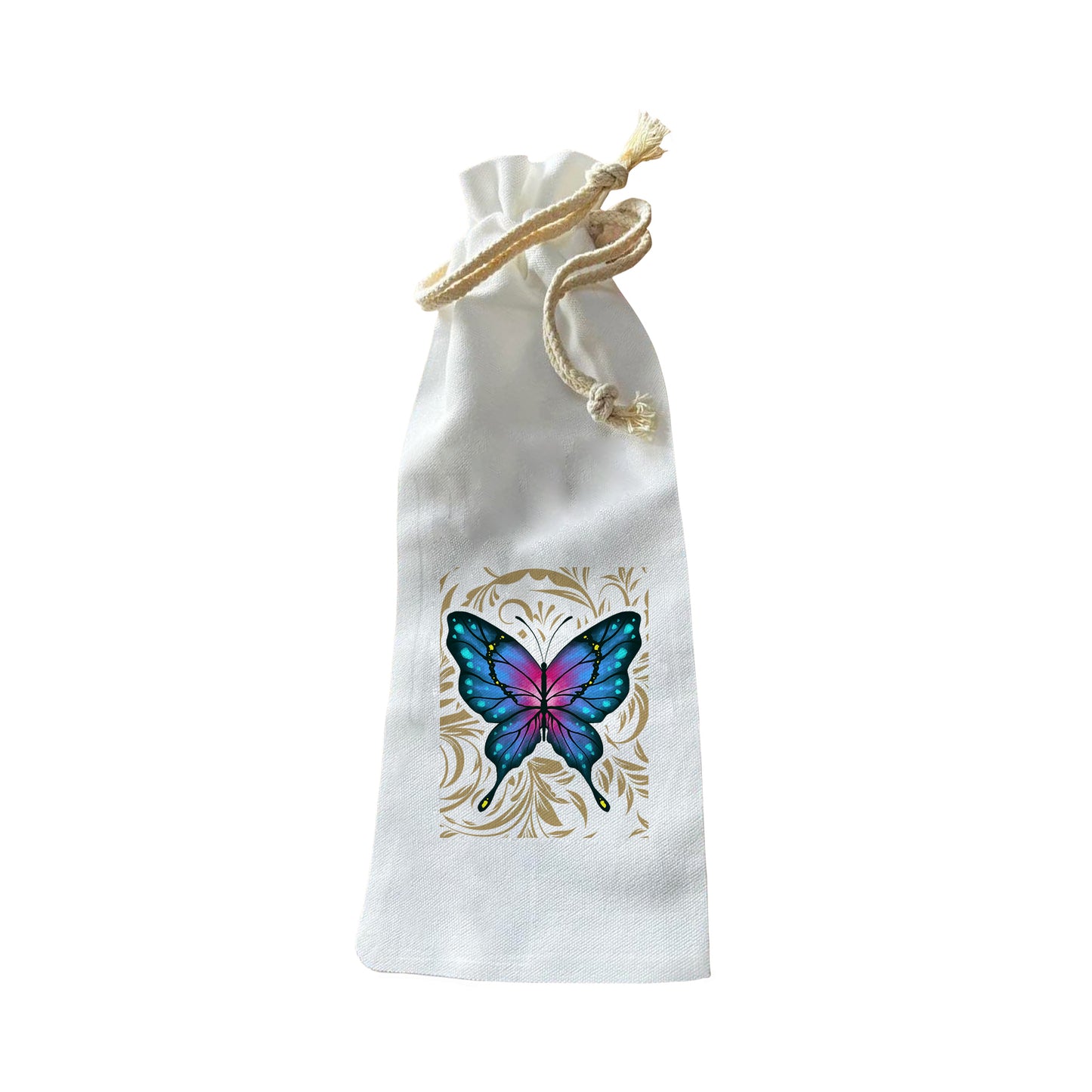 Bottle Bags - Butterfly Art