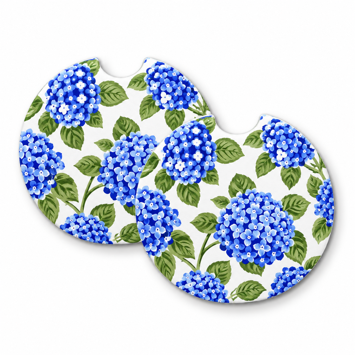 Jolitee Patterned Car Coasters, Absorbent Neoprene Cup Holder