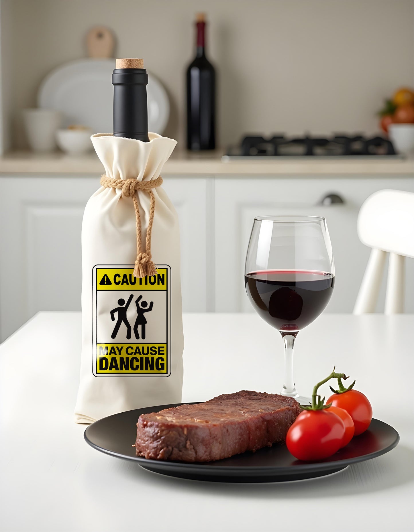 Bottle Bags - Caution Dancing