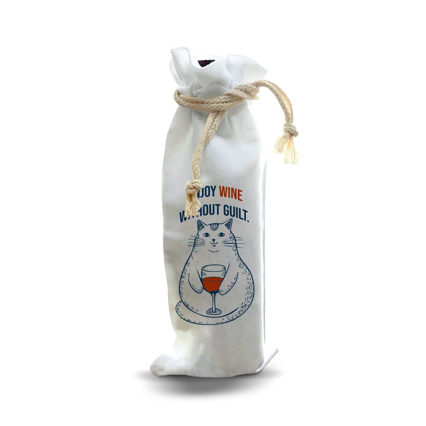 Bottle Bags - Chubby Cat