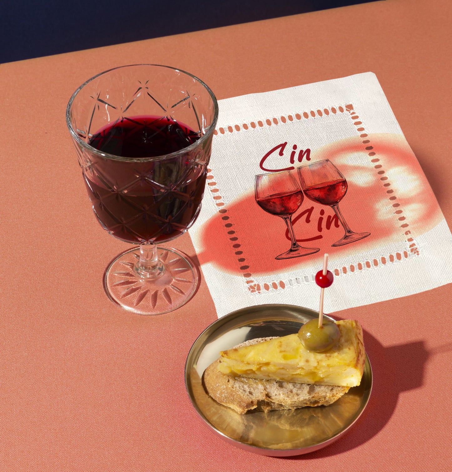 Cin Cin Hemstitch Napkins