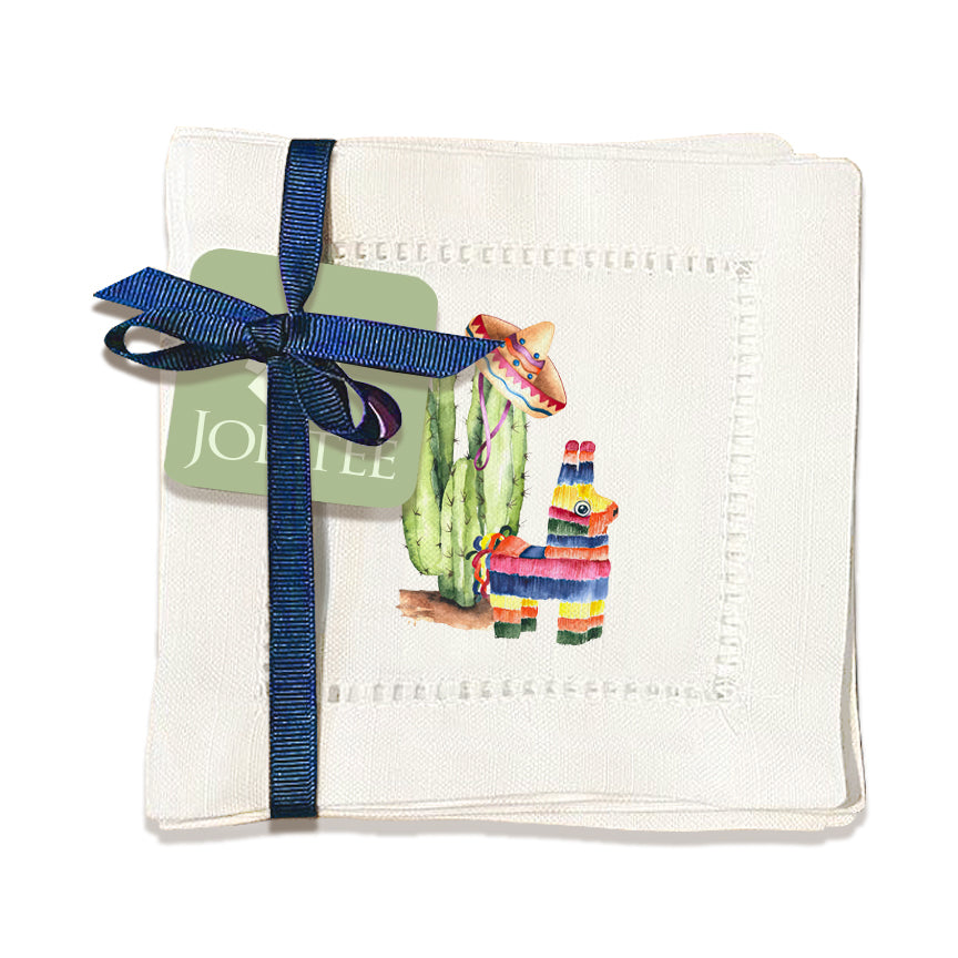 Cinco De Mayo Hemstitch Napkins