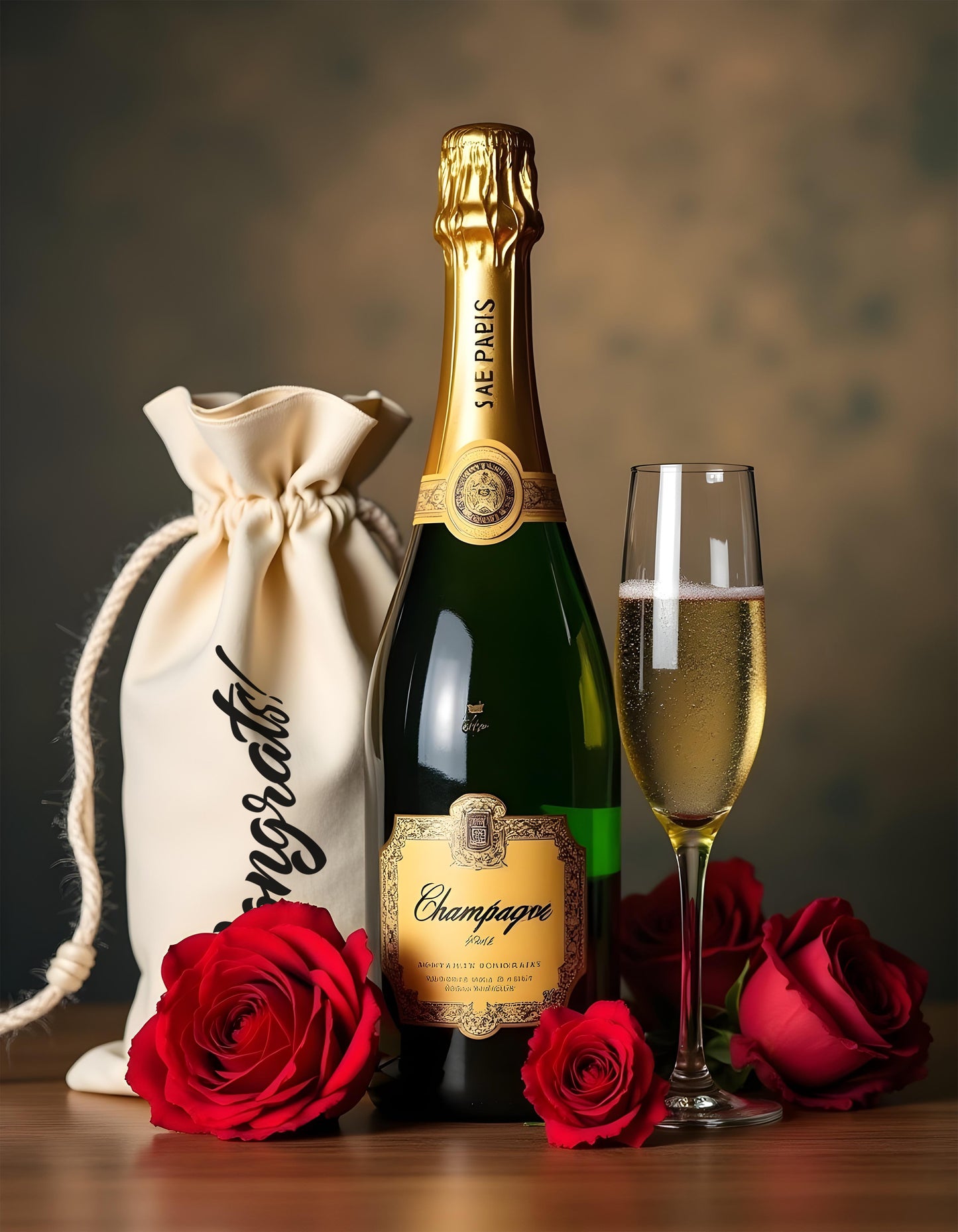 Bottle Bags - Congrats