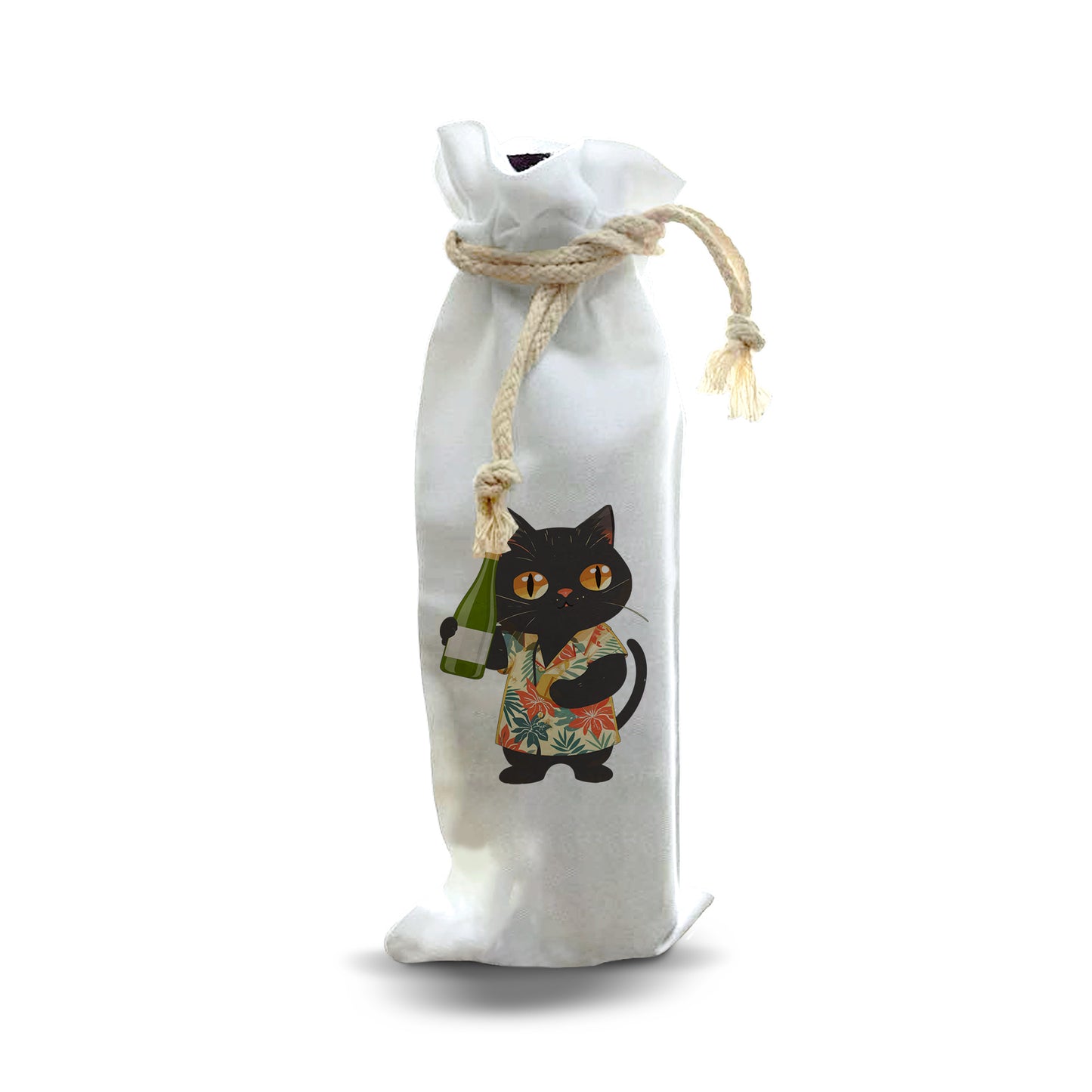 Bottle Bags - Cool Cat Wine