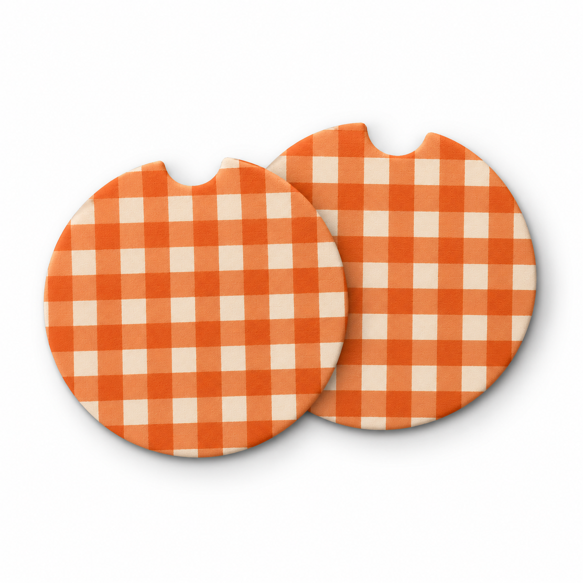 Jolitee Fall Car Coasters, Absorbent Neoprene Cup Holder