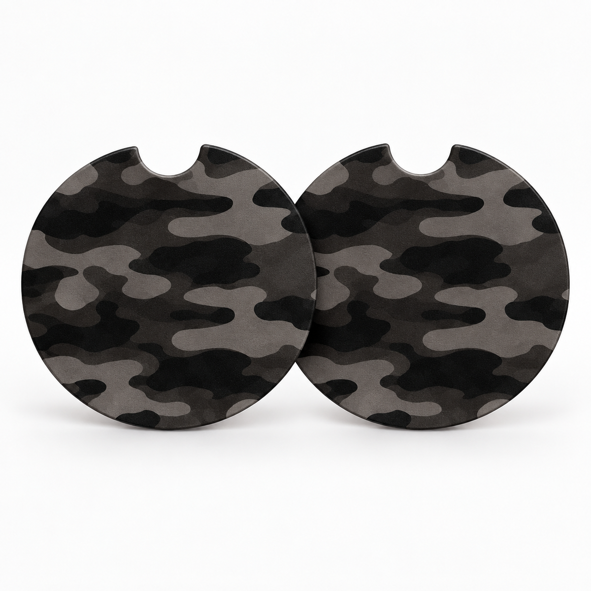 Jolitee Edgy Car Coasters, Absorbent Neoprene Cup Holder