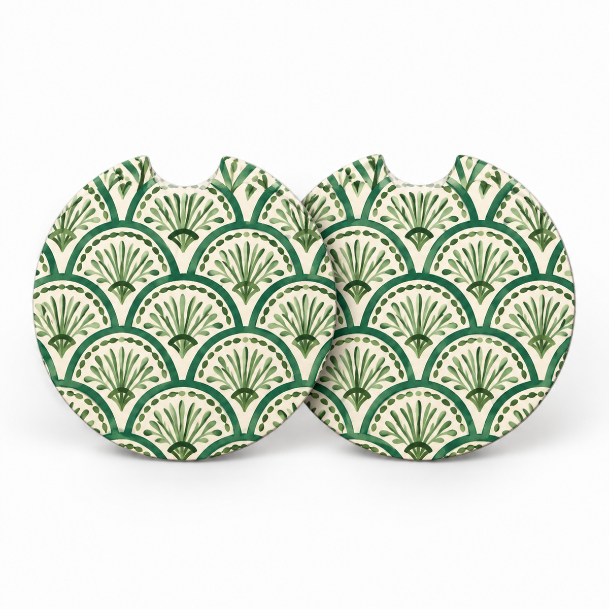 Jolitee Grandmillenial Car Coasters, Absorbent Neoprene Cup Holder