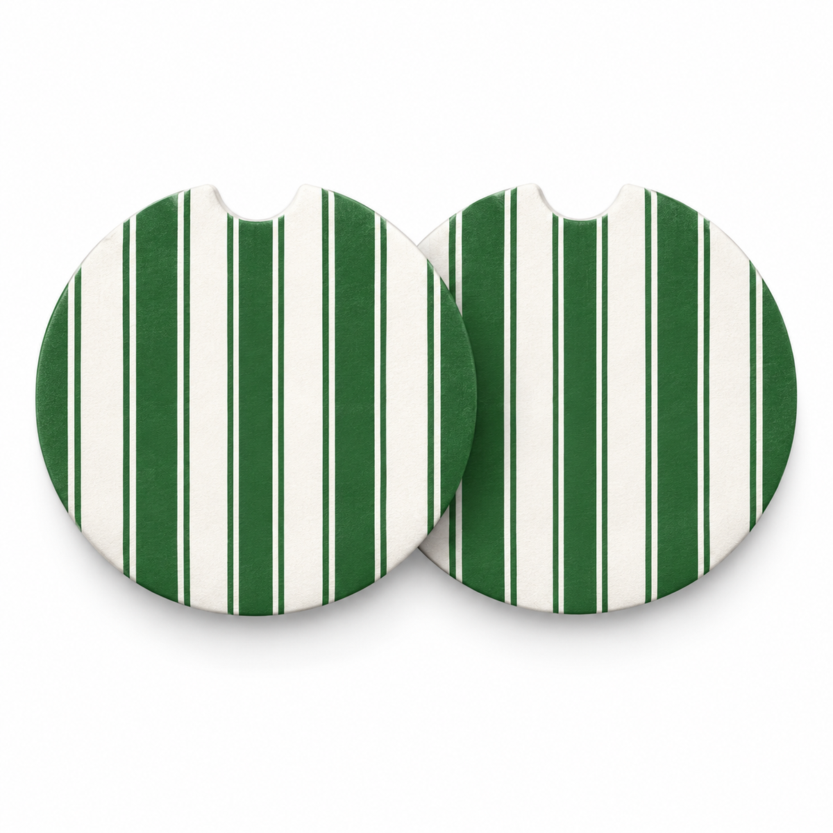Jolitee Preppy Car Coasters, Absorbent Neoprene Cup Holder