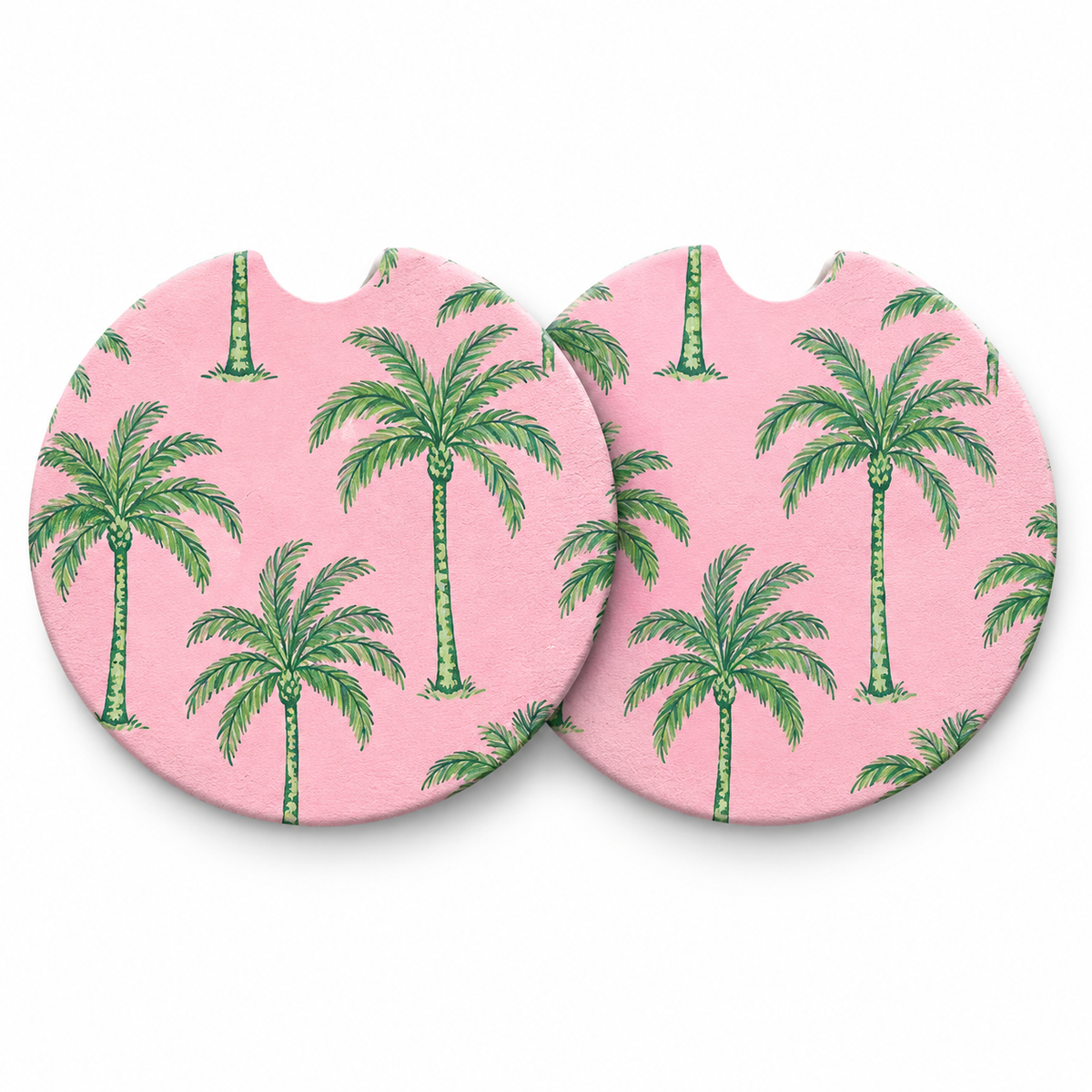 Jolitee Preppy Car Coasters, Absorbent Neoprene Cup Holder