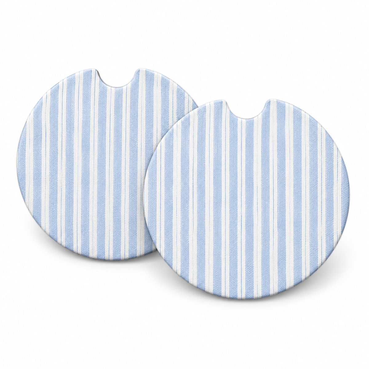 Jolitee Preppy Car Coasters, Absorbent Neoprene Cup Holder