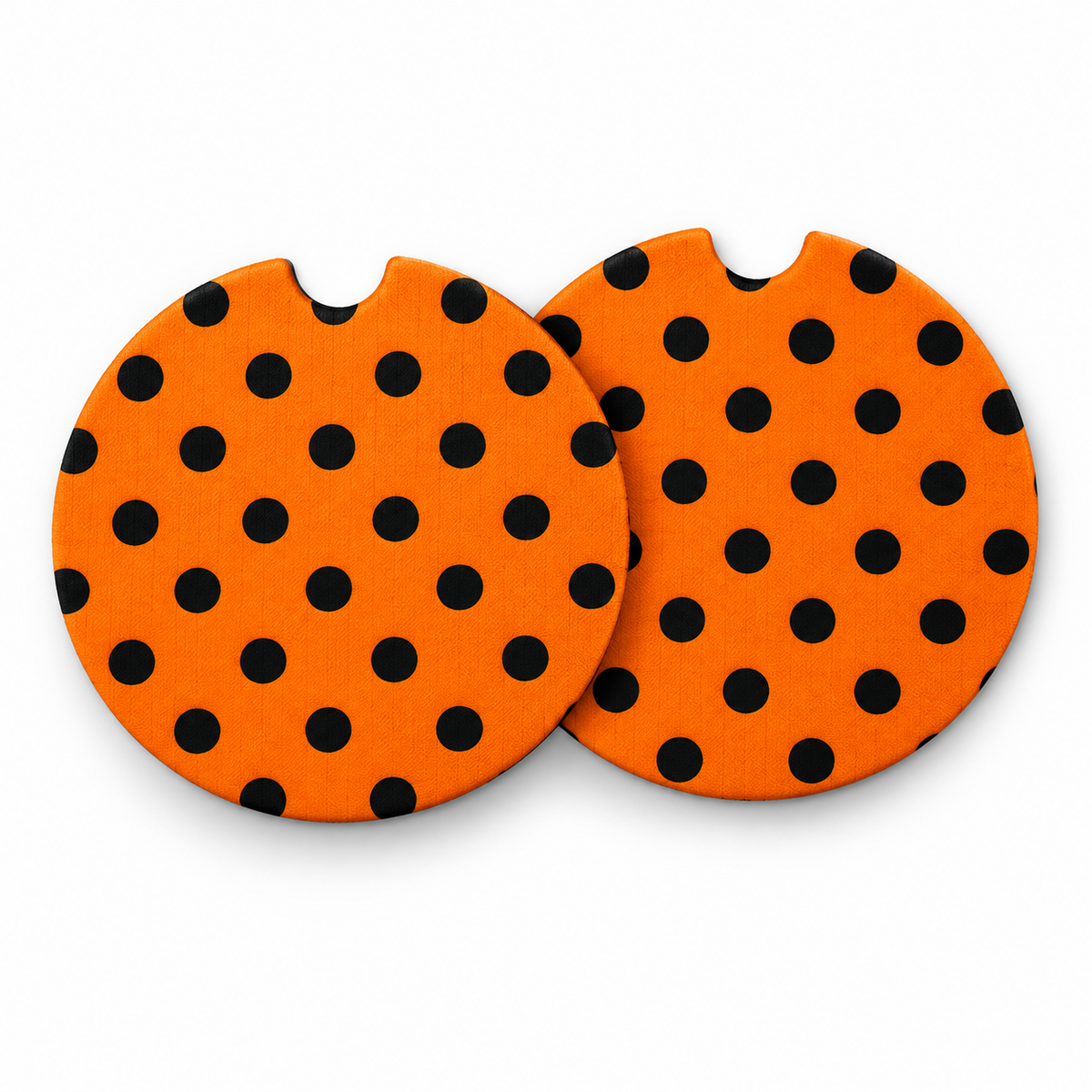 Jolitee Halloween Car Coasters, Absorbent Neoprene Cup Holder