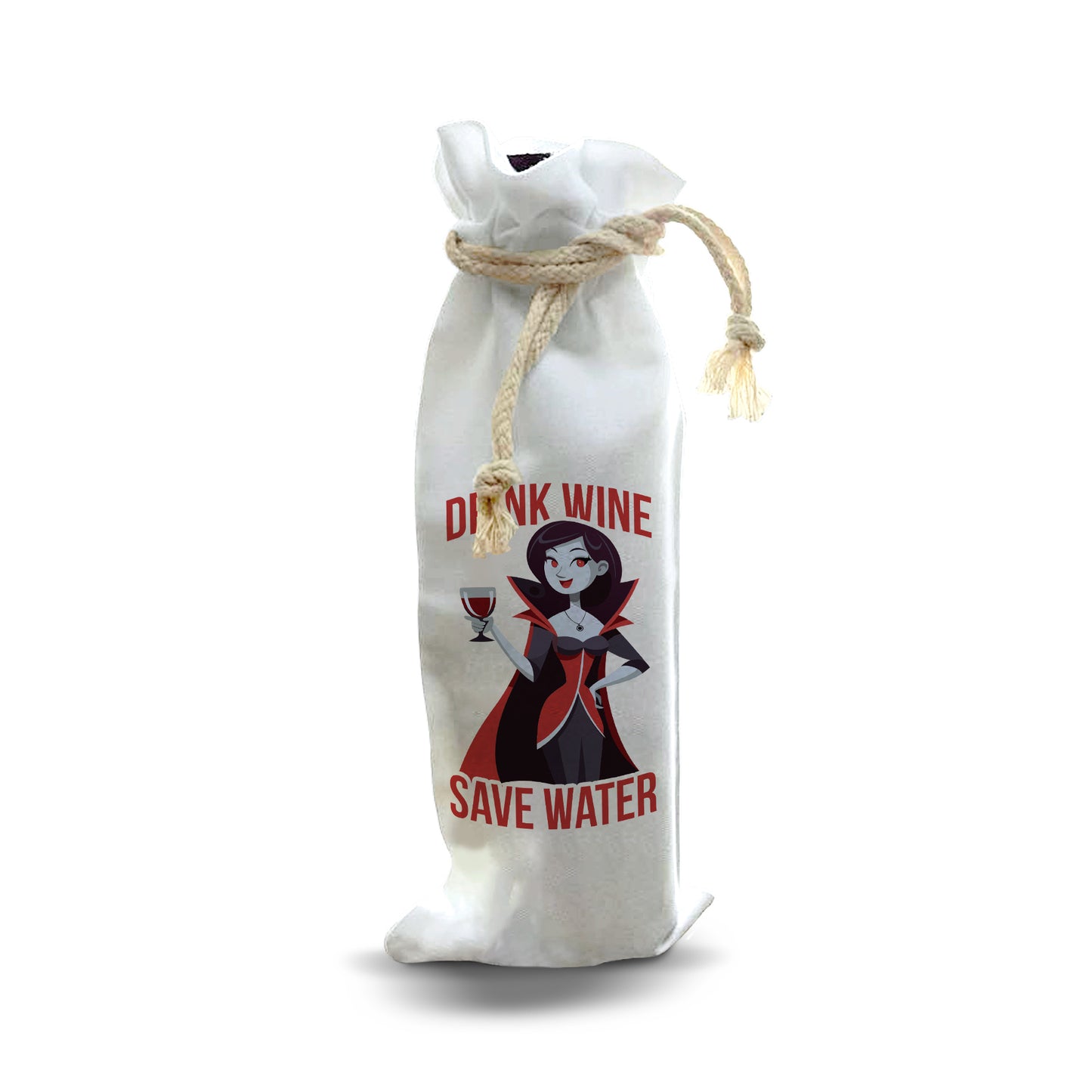 Bottle Bags - Drink Wine Save Water