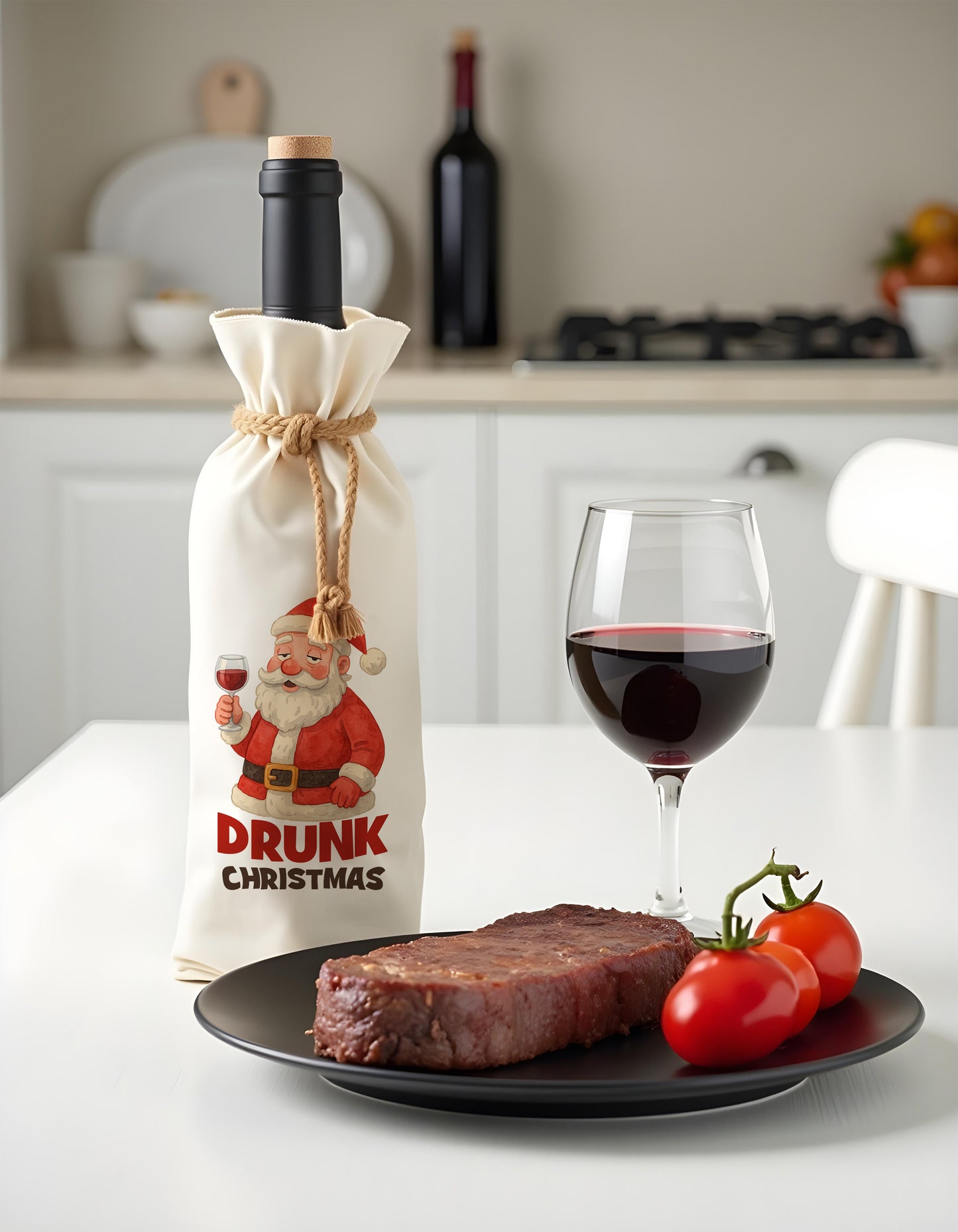 Bottle Bags - Drunk Christmas