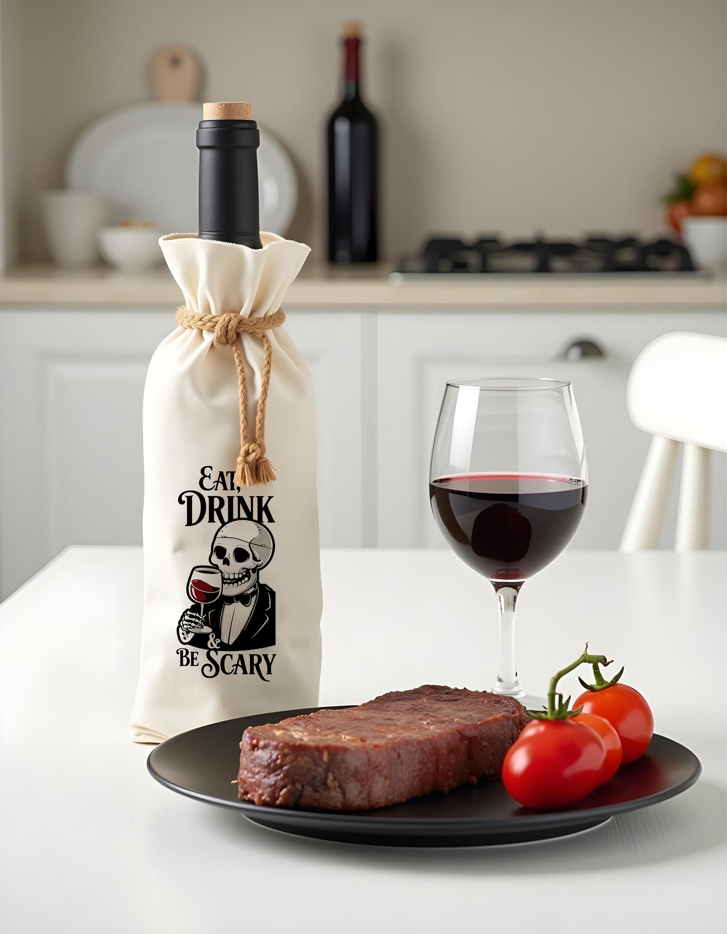 Bottle Bags - Eat Drink and Be Scary