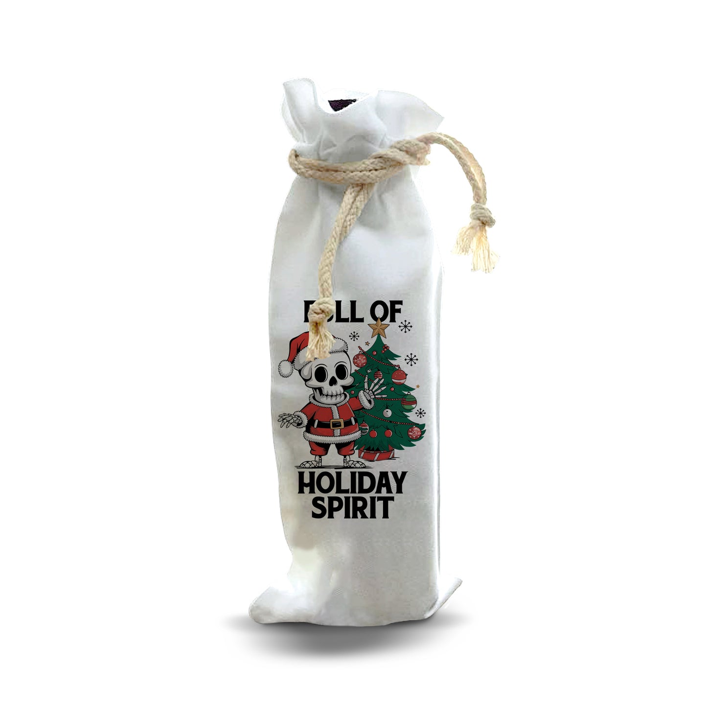 Bottle Bags - Full of Holiday Spirit