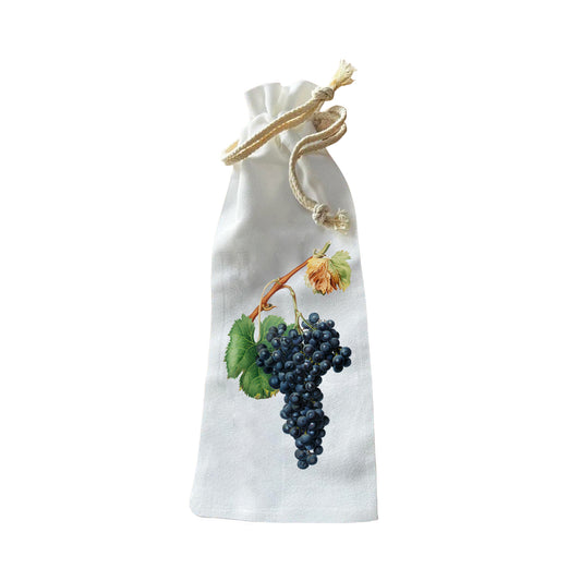 Bottle Bags - Grape Watercolor