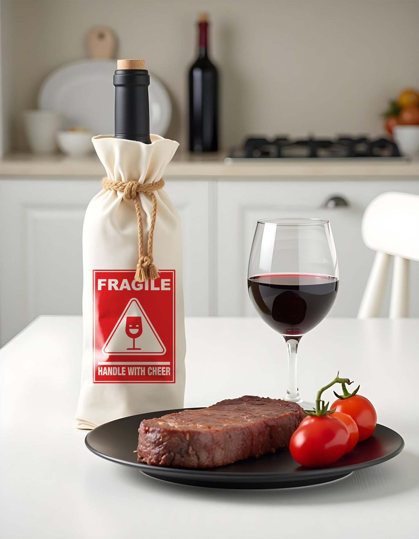 Bottle Bags - Handle With Cheer