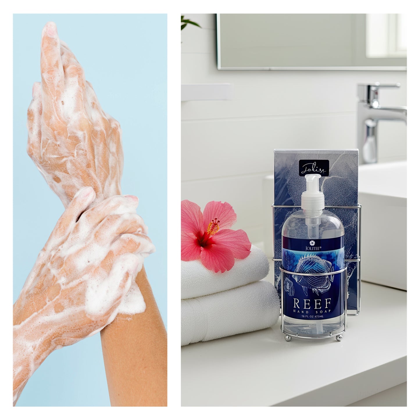 Reef Luxury Shea and Cocoa Butter with Sea Kelp Extract (Soap with Guest in Caddy)