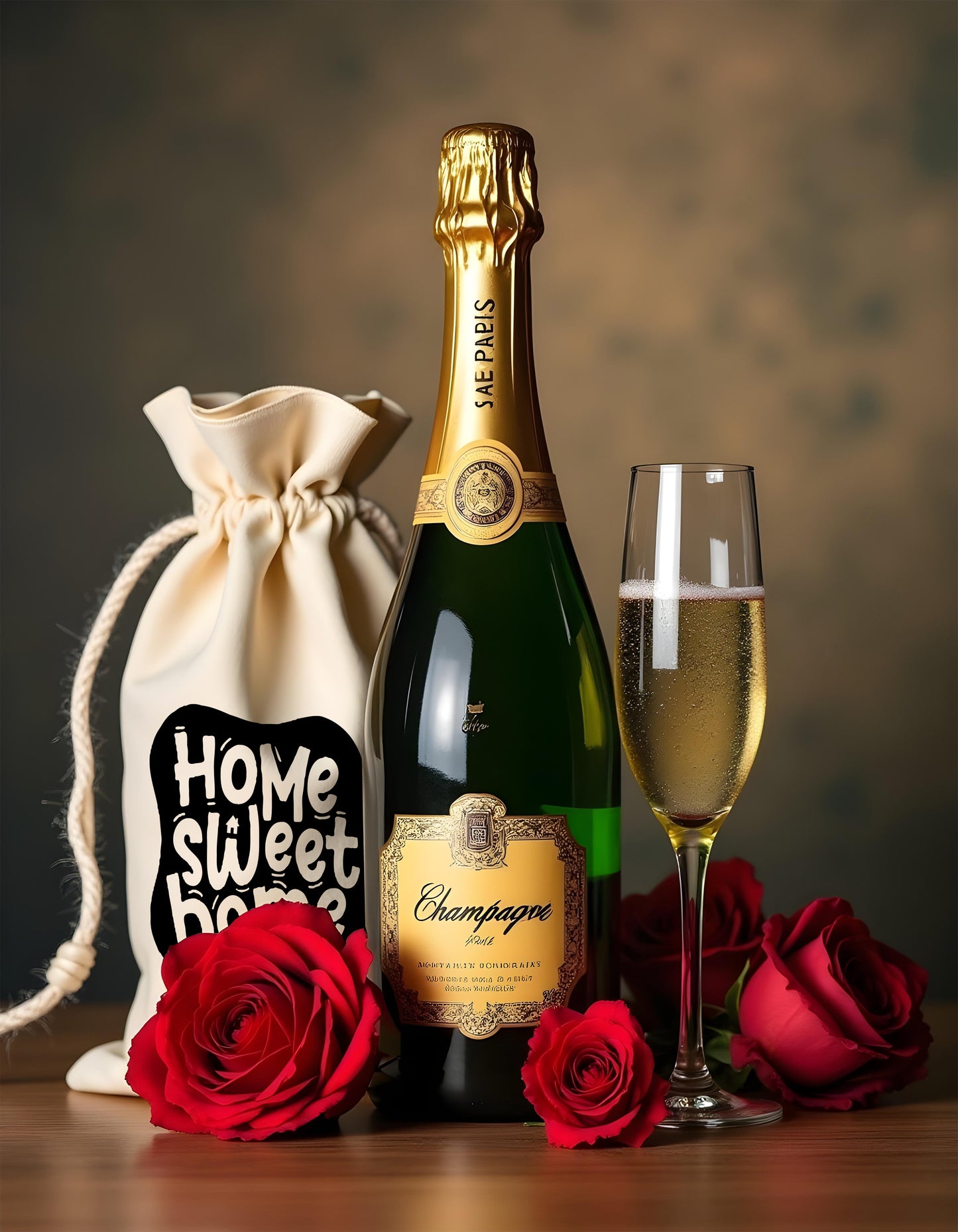 Bottle Bags - Home Sweet Home