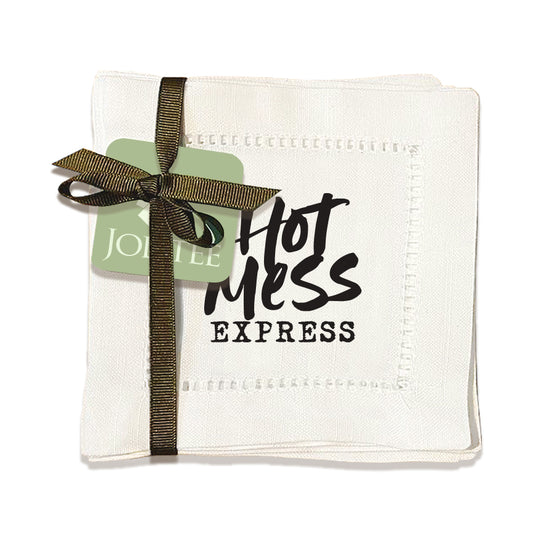 Hot Mess Hemstitch Napkins