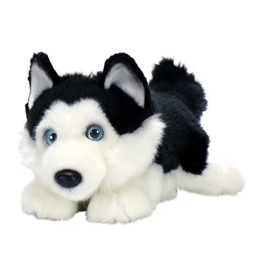 Aurora World Miyoni Lying Husky Plush (Black)