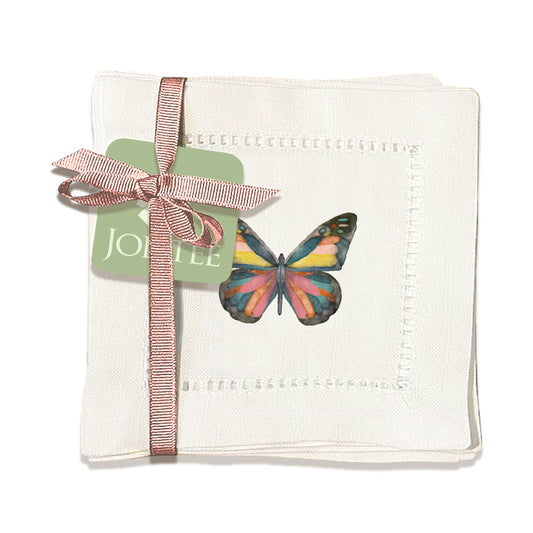 Insects Hemstitch Napkins