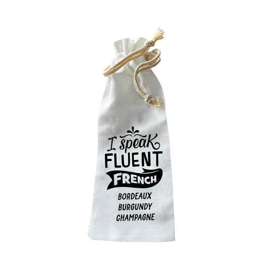 Bottle Bags - I Speak Fluent French