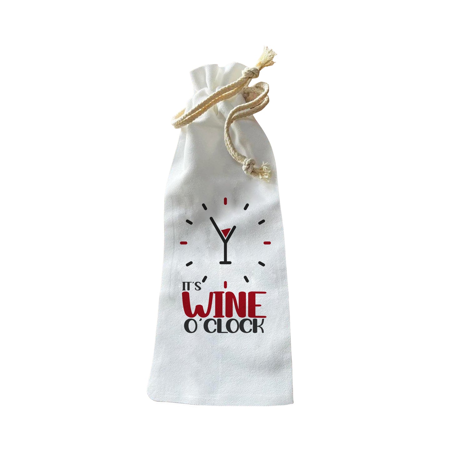 Bottle Bags - It's Wine Oclock