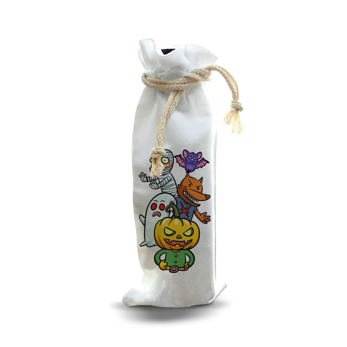 Bottle Bags - Jack o Lantern and Friends