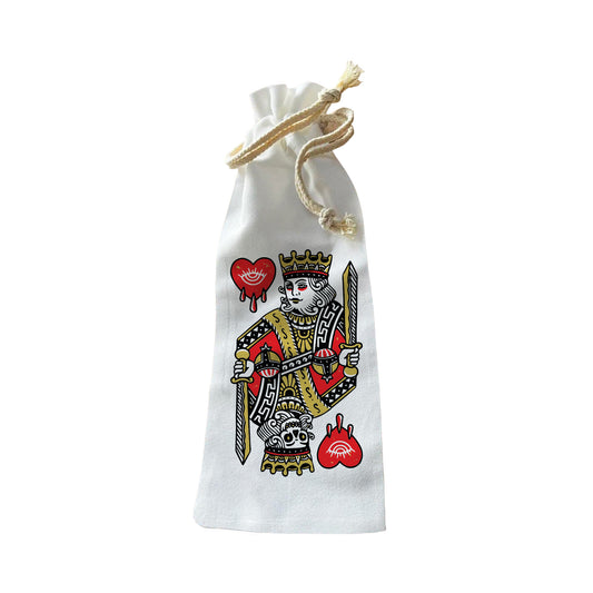 Bottle Bags - King Of Hearts