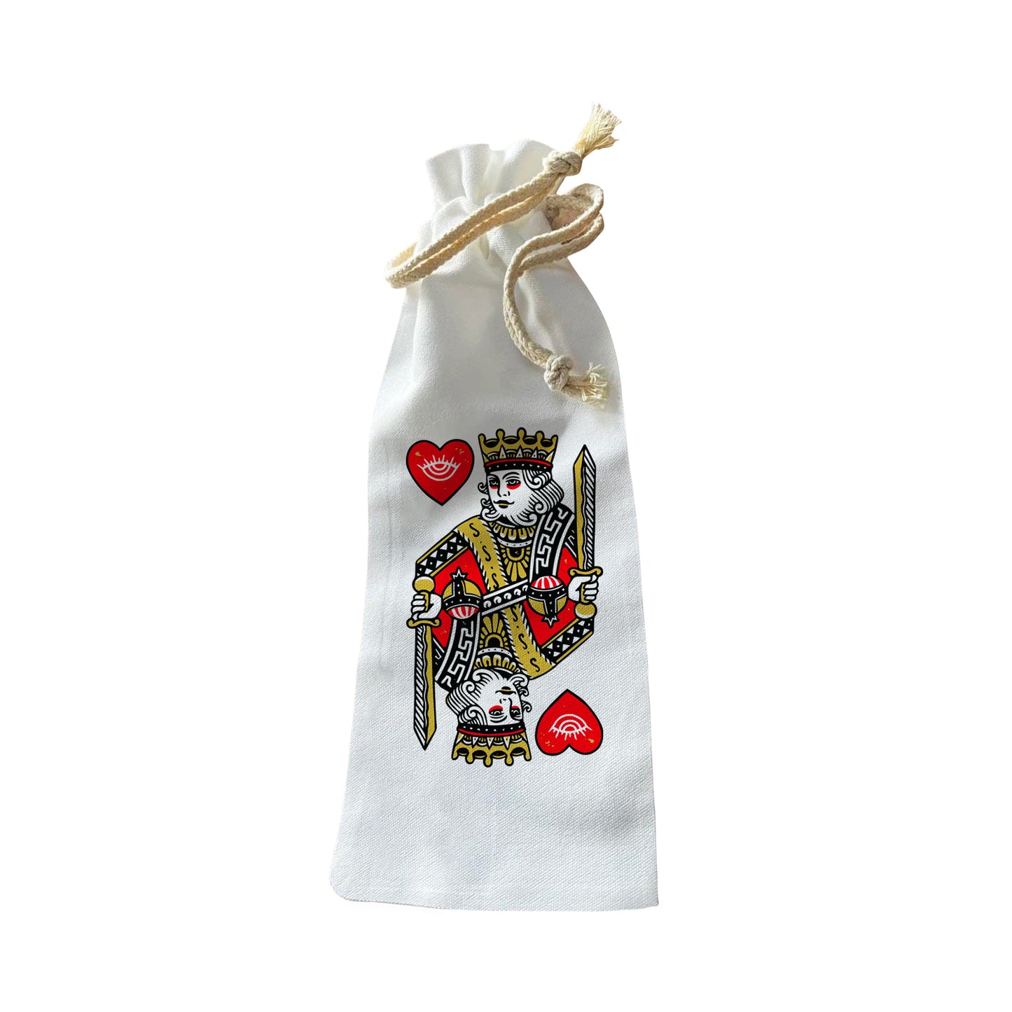 Bottle Bags - King of Hearts Clean