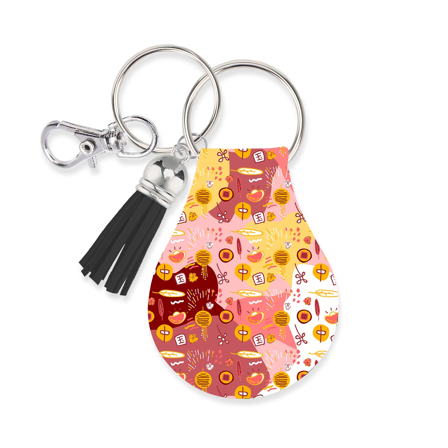 Jolitee Neoprene AirTag Compatible Case Keychain – Klimt