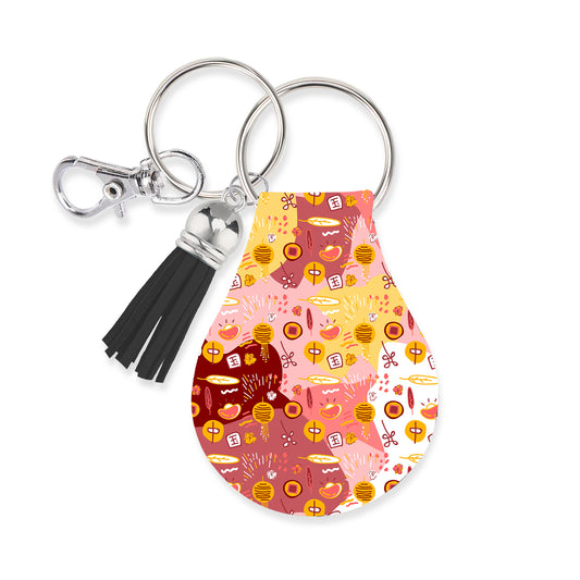 Jolitee Neoprene AirTag Compatible Case Keychain – Klimt