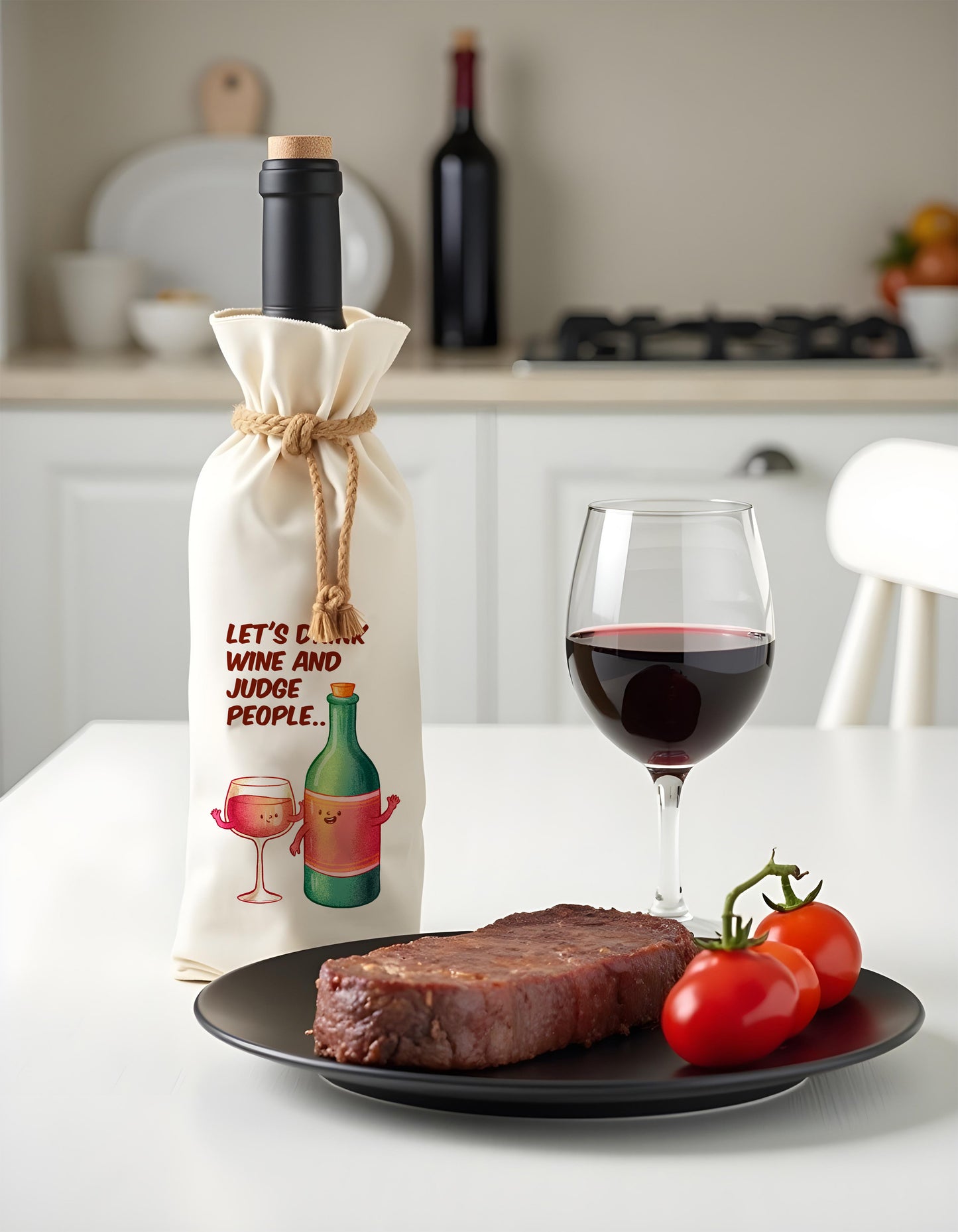 Bottle Bags - Let's Drink Wine