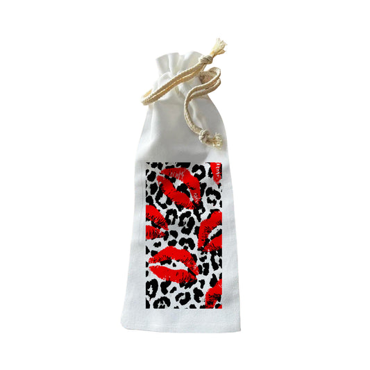 Bottle Bags - Lipstick Leopard