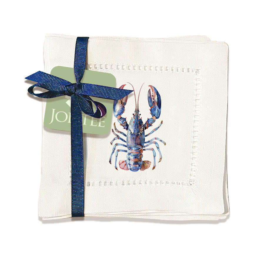 Lobster Hemstitch Napkins