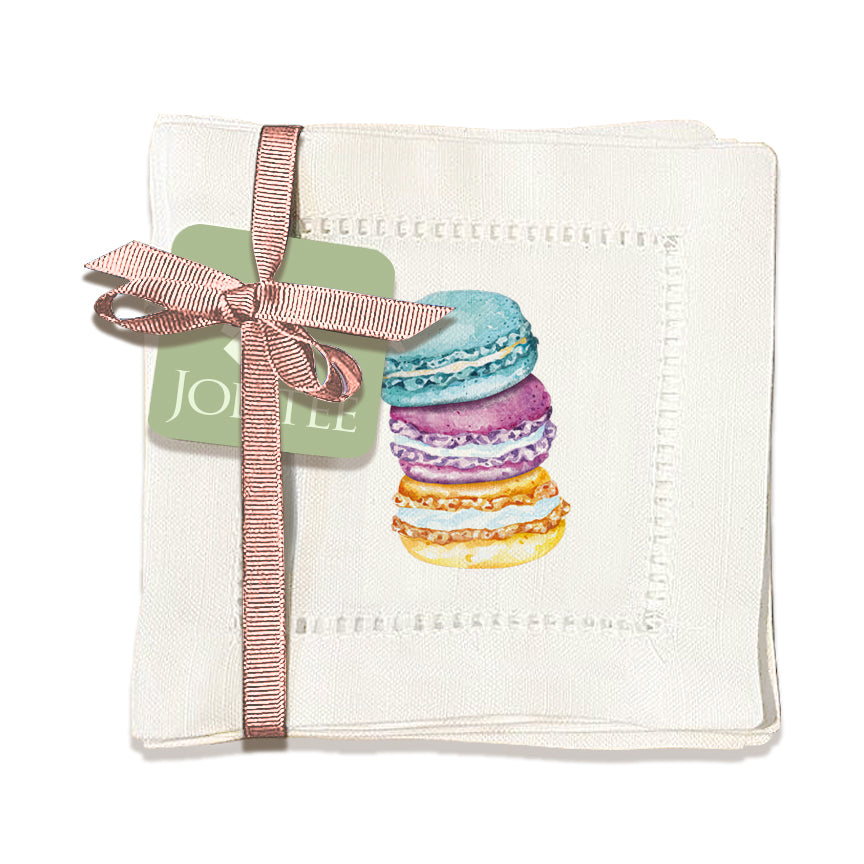 Macarons Hemstitch Napkins