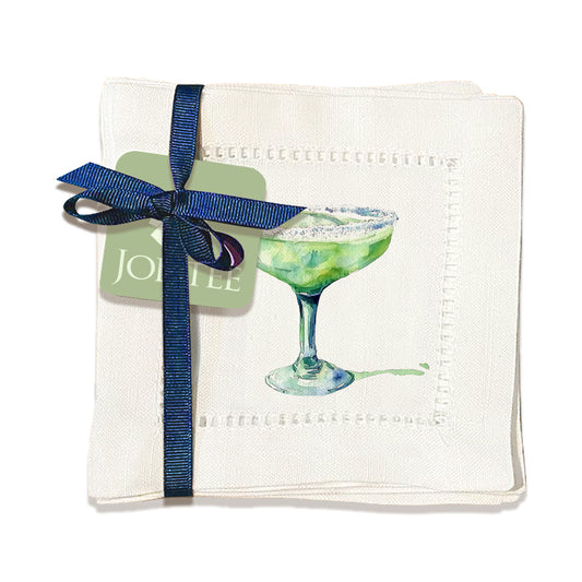 Margarita with Lime Slice Napkins