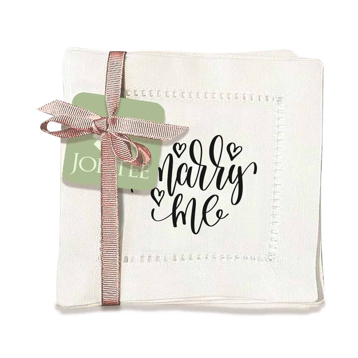 Marry Me Hemstitch Napkins