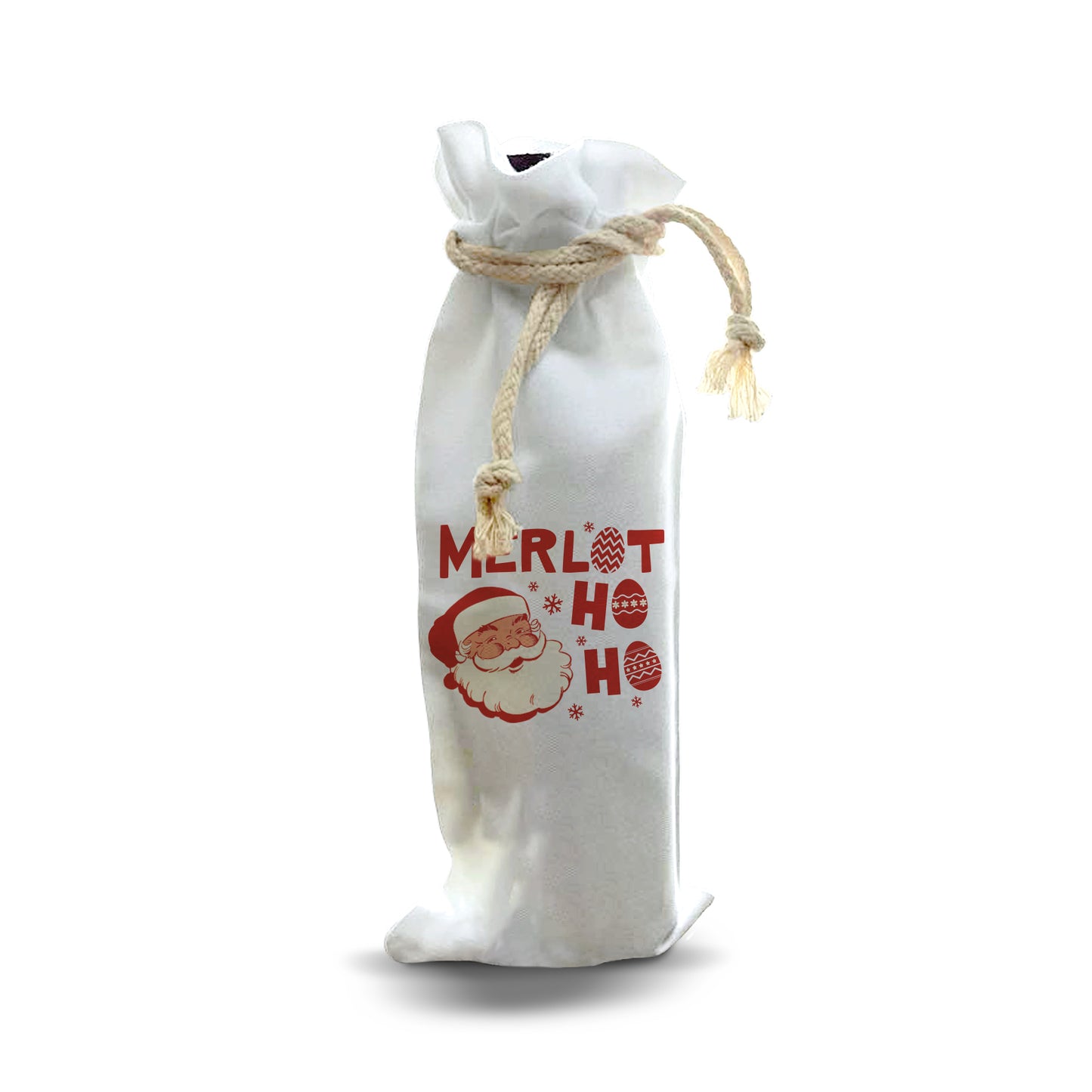 Bottle Bags - Merlot Ho Ho