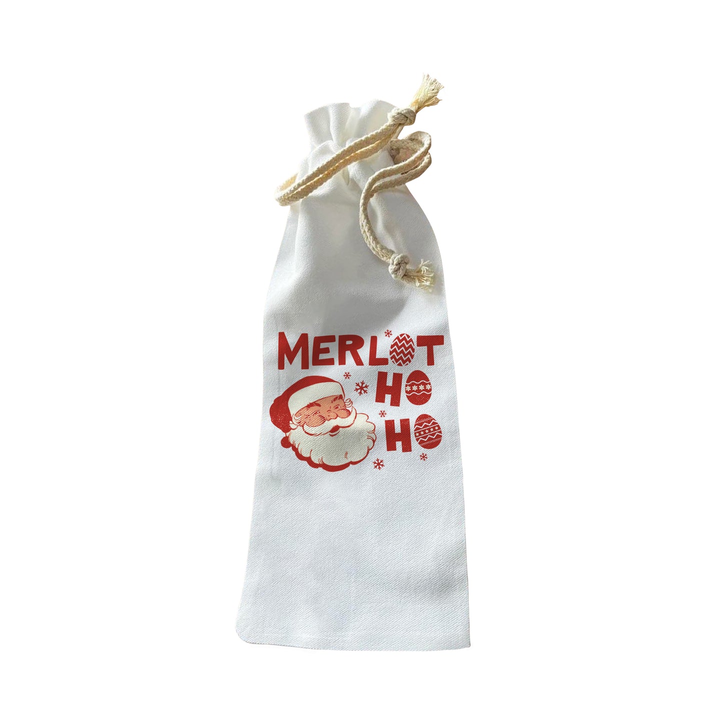 Bottle Bags - Merlot Ho Ho