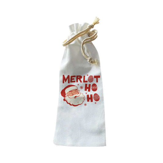 Bottle Bags - Merlot Ho Ho