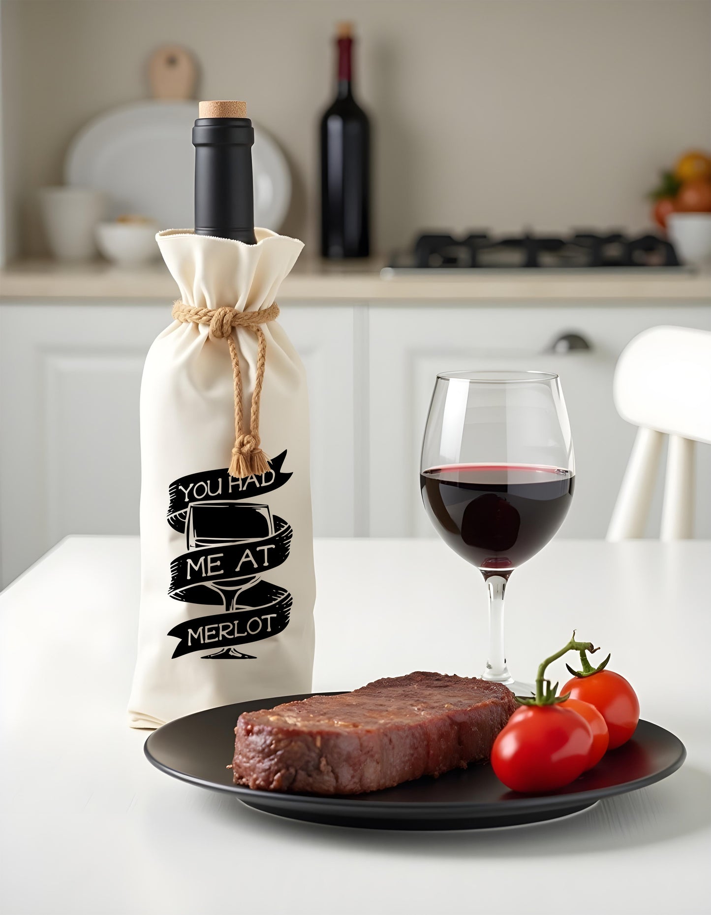 Bottle Bags - Merlot