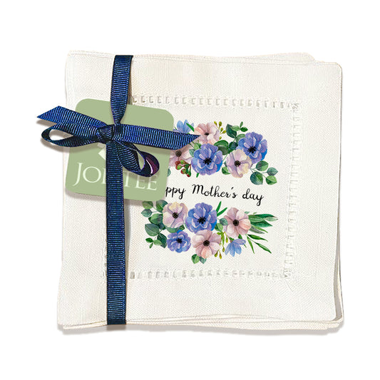 Mothers Day Hemstitch Napkins