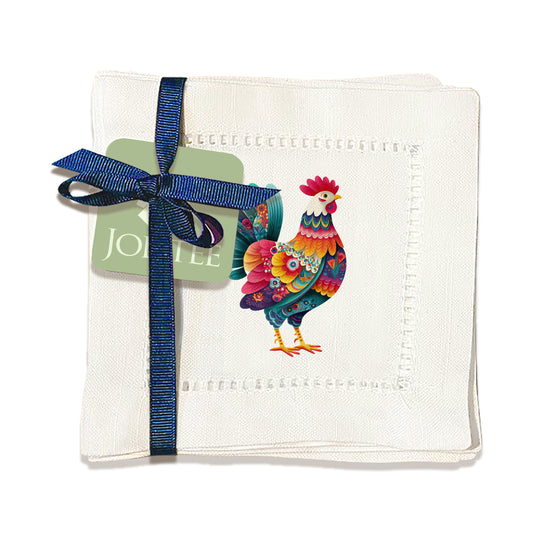 Mother Hen Hemstitch Napkins