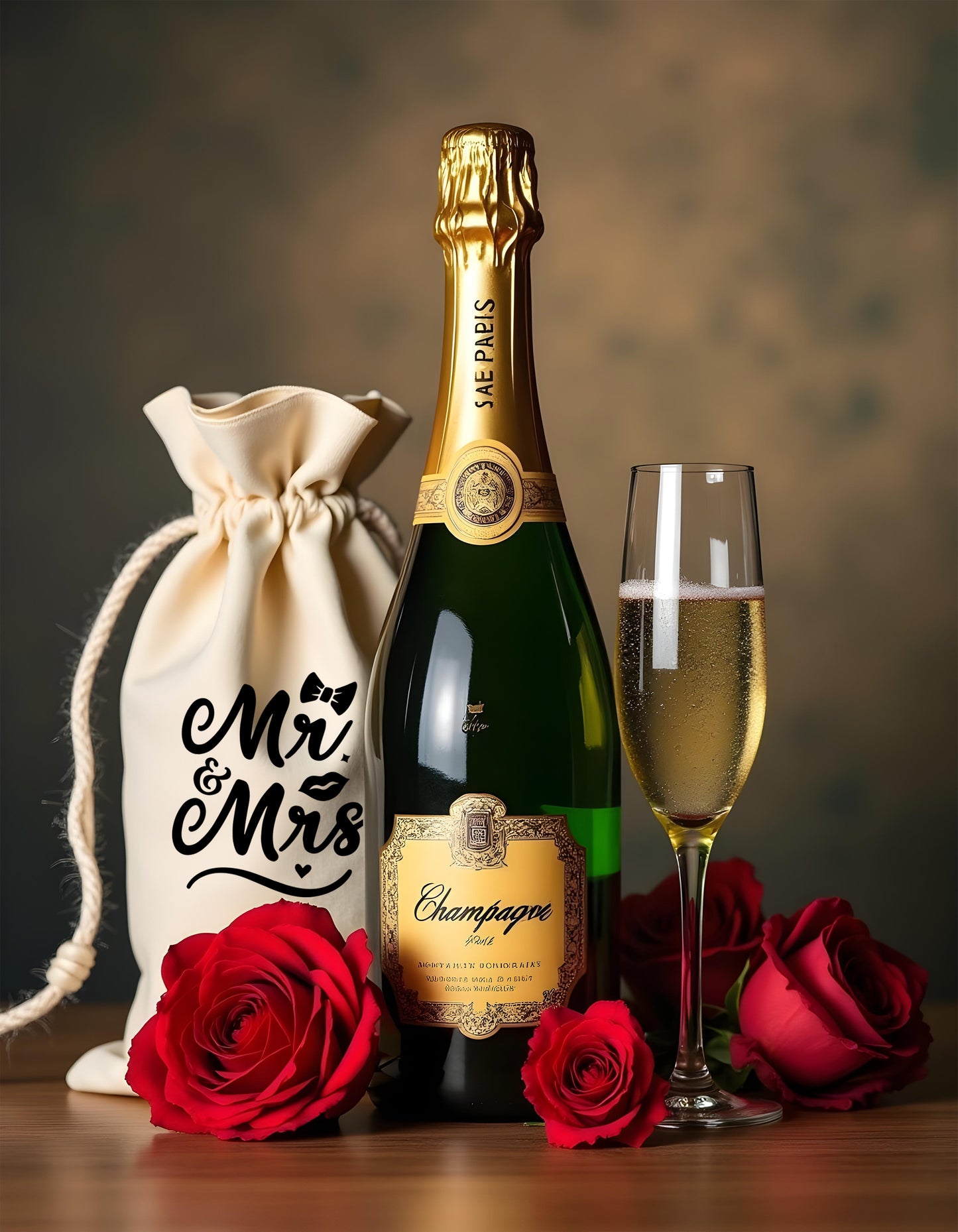 Bottle Bags - Mr. & Mrs