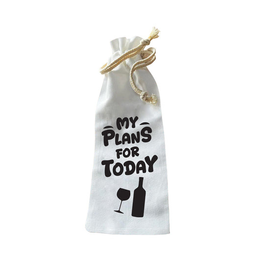 Bottle Bags - My Plans for Today