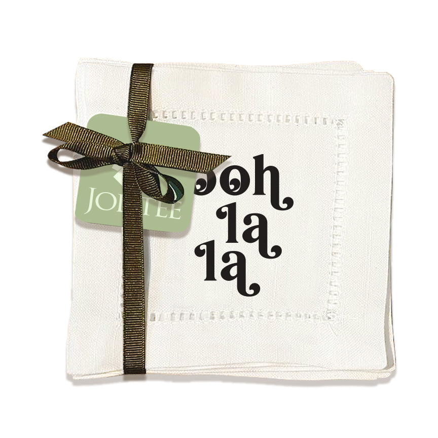 Ooh La La Hemstitch Napkins